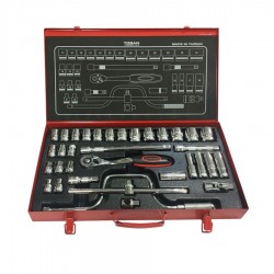 جعبه بکس 34 عددی درایو 1/2 اینچ توسن مدل t1252-34m جعبه بکس 34 عددی درایو 1/2 اینچ توسن مدل t1252-34m