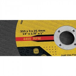 صفحه پروفیل بر 355 میلیمتر کنزاکس مدل KCW-1355 صفحه پروفیل بر 355 میلیمتر کنزاکس مدل KCW-1355