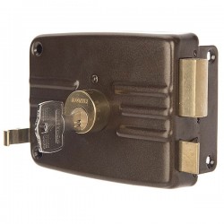 قفل در حیاطی ایزو کامپیوتری 10 ساچمه منیر صنعت