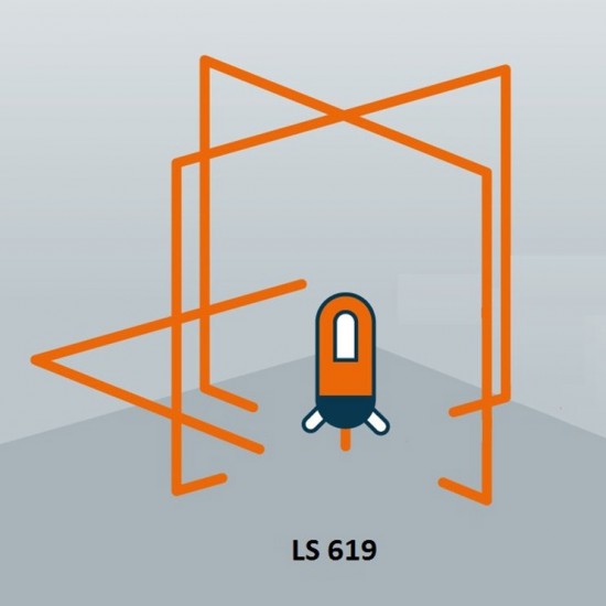 تراز لیزری خطی مدل LS619 لای سای