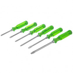 مجموعه 7 عددی پیچ گوشتی ضربه خور سیلور