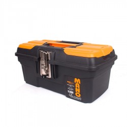 جعبه ابزار 13 اینچ قفل فلزی به همراه ارگانایزر کد MG13 مانو