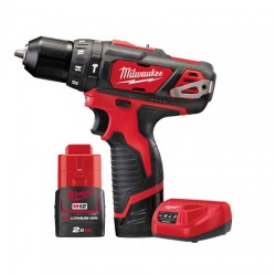 دریل پیچ گوشتی چکشی شارژی میلواکی مدل M12BPD دریل پیچ گوشتی چکشی شارژی میلواکی مدل M12BPD