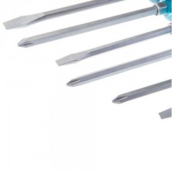 مجموعه 7 عددی پیچ گوشتی ضربه خور مدل NTS-2160 نووا