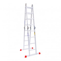 نردبان 16 پله آلومنیومی چند منظوره مدل هارمونی پارس پله نردبان 16 پله آلومنیومی چند منظوره مدل هارمونی پارس پله