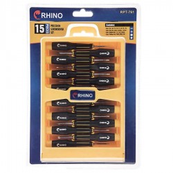 مجموعه 15 عددی پیچ گوشتی ساعتی رینو مدل RPT-761 مجموعه 15 عددی پیچ گوشتی ساعتی رینو مدل RPT-761
