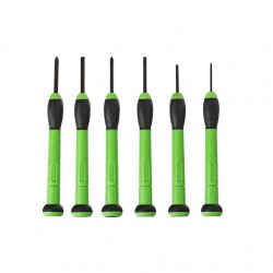 مجموعه 6 عددی پیچ گوشتی ساعتی سیلور مدل GTH22A10 مجموعه 6 عددی پیچ گوشتی ساعتی سیلور مدل GTH22A10