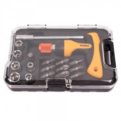 مجموعه 18 عددی پیچ گوشتی و سرپیچ گوشتی وینکس مدل EH2512 مجموعه 18 عددی پیچ گوشتی و سرپیچ گوشتی وینکس مدل EH2512