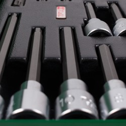 ست سری بکس آلن و ستاره 12 عددی تاپ تول درایو 1/2 اینچ مدل 1202 ست سری بکس آلن و ستاره 12 عددی تاپ تول درایو 1/2 اینچ مدل 1202