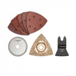 مجموعه 10 عددی سنباده دلتا ابزار همه کاره تروتک