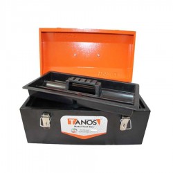 جعبه ابزار فلزی 40 سانتی صندوقی تانوس مدل TBP-01-40