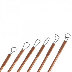 ست ابزار مجسمه سازی دسته فلزی درجه یک