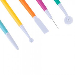 ست ابزار مجسمه سازی 5 عددی درجه یک ست ابزار مجسمه سازی 5 عددی درجه یک