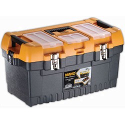 جعبه ابزار 22 اینچ قفل فلزی به همراه ارگانایزر کد MT22 مانو