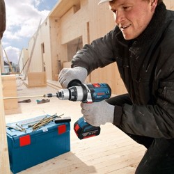 دریل پیچ گوشتی چکشی شارژی بوش مدل GSB18VE2-LI