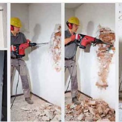 دریل بتن کن 5 شیار 6 کیلویی مدل CHE5-45SDS-MAX فلکس