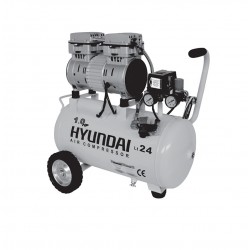 کمپرسور هوا 25 لیتری بی صدا هیوندای مدل AC-1024