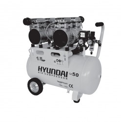 کمپرسور هوا 50 لیتری بی صدا هیوندای مدل AC-1550 کمپرسور هوا 50 لیتری بی صدا هیوندای مدل AC-1550