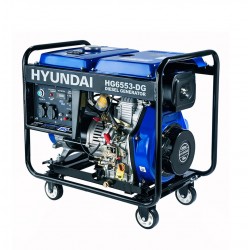 ژنراتور 5.3 کیلووات گازوئیلی هیوندای مدل HG6553-DG