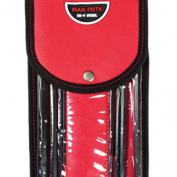 مجموعه آچار آلن بلند با کیف برزنتی ایران پتک مدل SL 2010