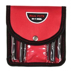 مجموعه آچار آلن کوتاه با کیف برزنتی ایران پتک مدل SL 5010 مجموعه آچار آلن کوتاه با کیف برزنتی ایران پتک مدل SL 5010