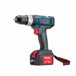 دریل پیچ گوشتی شارژی 18 ولت رونیکس مدل 8618 دریل پیچ گوشتی شارژی 18 ولت رونیکس مدل 8618