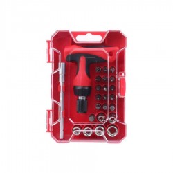 مجموعه 24 عددی پیچگوشتی جغجغه ای و سری بکس رونیکس مدل RH-2715 مجموعه 24 عددی پیچگوشتی جغجغه ای و سری بکس رونیکس مدل RH-2715