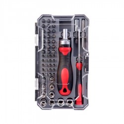 مجموعه 55 عددی سر پیچگوشتی و سری بکس رونیکس مدل RH-2717