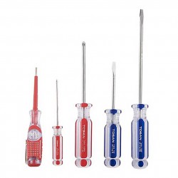 مجموعه 5 عددی پیچ گوشتی کریستالی و فازمتر توسن مدل T90N-SB5S