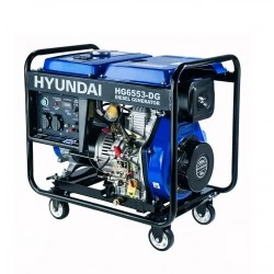 ژنراتور 5.3 کیلووات گازوئیلی هیوندای مدل HG6553-DG